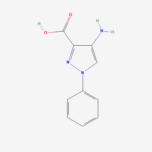 4-amino-1-phenylpyrazole-3-carboxylic acid (CAS: 64299-26-9) - Related Chemical Product