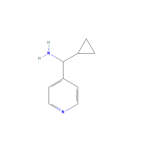 cyclopropyl(pyridin-4-yl)methanamine (CAS: 1270506-12-1) - Related Chemical Product