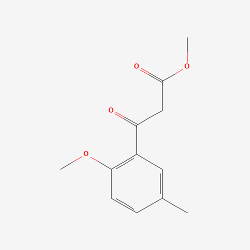 methyl 3-(2-methoxy-5-methylphenyl)-3-oxopropanoate (CAS: 1226187-06-9) - Related Chemical Product