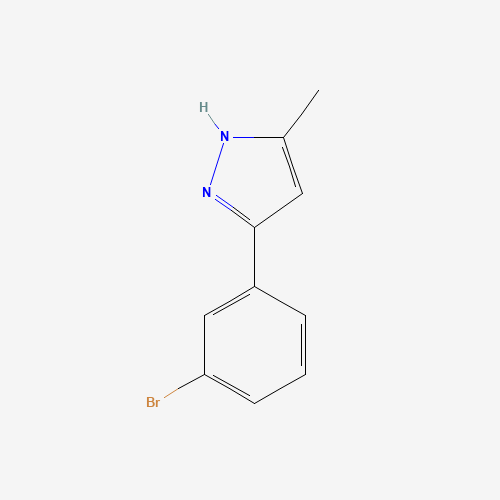 3-(3-bromophenyl)-5-methyl-1H-pyrazole (CAS: 324054-75-3) - Related Chemical Product