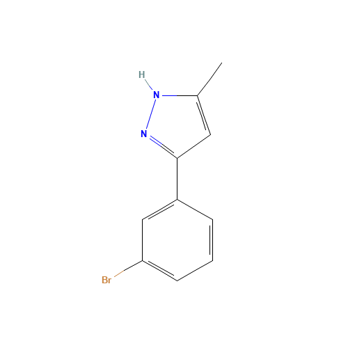 3-(3-bromophenyl)-5-methyl-1H-pyrazole (CAS: 324054-75-3) - Related Chemical Product