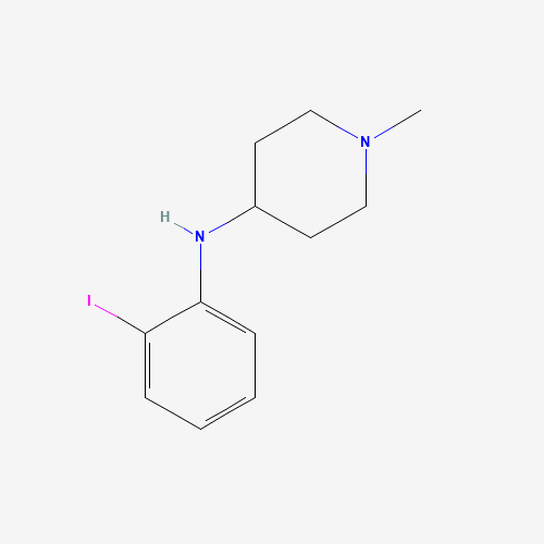 N-(2-iodophenyl)-1-methylpiperidin-4-amine (CAS: 1039885-27-2) - Related Chemical Product