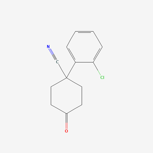 1-(2-chlorophenyl)-4-oxocyclohexane-1-carbonitrile (CAS: 65618-88-4) - Related Chemical Product