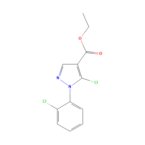 ethyl 5-chloro-1-(2-chlorophenyl)pyrazole-4-carboxylate (CAS: 121716-34-5) - Related Chemical Product