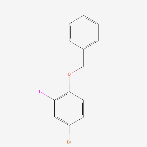 4-bromo-2-iodo-1-phenylmethoxybenzene (CAS: 612833-66-6) - Related Chemical Product