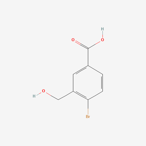 4-bromo-3-(hydroxymethyl)benzoic acid (CAS: 790230-04-5) - Related Chemical Product