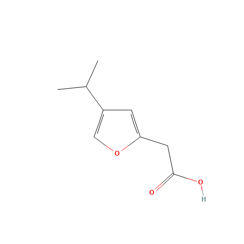 2-(4-propan-2-ylfuran-2-yl)acetic acid (CAS: 139422-32-5) - Related Chemical Product