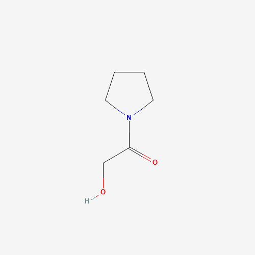 2-hydroxy-1-pyrrolidin-1-ylethanone (CAS: 45657-97-4) - Chemical Structure and Molecular Formula 