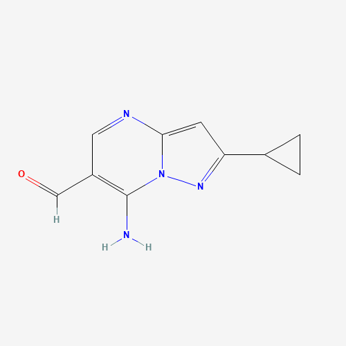 7-amino-2-cyclopropylpyrazolo[1,5-a]pyrimidine-6-carbaldehyde (CAS: 1245768-59-5) - Related Chemical Product