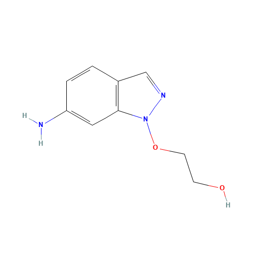 2-(6-aminoindazol-1-yl)oxyethanol (CAS: 877472-43-0) - Related Chemical Product