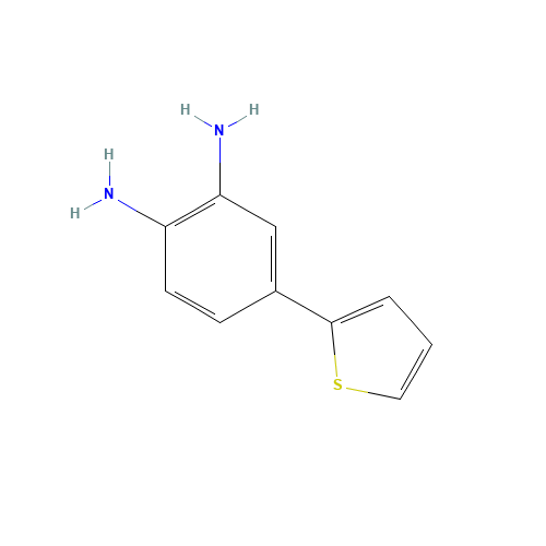 4-thiophen-2-ylbenzene-1,2-diamine (CAS: 471239-63-1) - Related Chemical Product