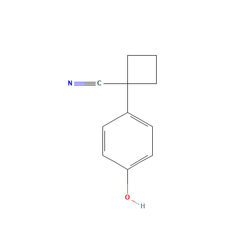 1-(4-hydroxyphenyl)cyclobutane-1-carbonitrile (CAS: 1196125-36-6) - Related Chemical Product