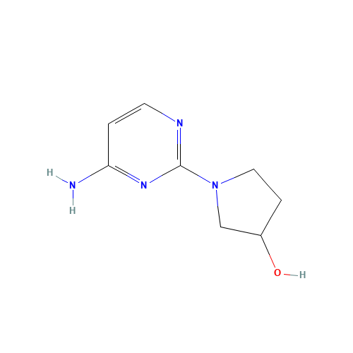 1-(4-aminopyrimidin-2-yl)pyrrolidin-3-ol (CAS: 62122-80-9) - Related Chemical Product