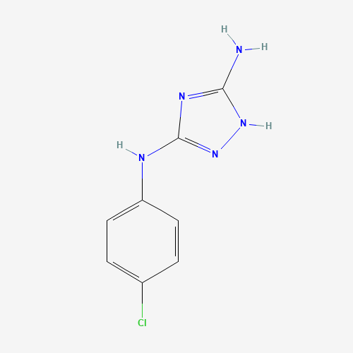 3-N-(4-chlorophenyl)-1H-1,2,4-triazole-3,5-diamine (CAS: 16691-46-6) - Related Chemical Product