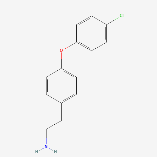 2-[4-(4-chlorophenoxy)phenyl]ethanamine (CAS: 894356-22-0) - Related Chemical Product