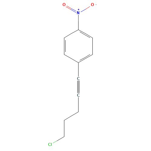 1-(5-chloropent-1-ynyl)-4-nitrobenzene (CAS: 1330780-34-1) - Related Chemical Product