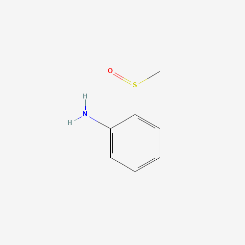 2-methylsulfinylaniline (CAS: 41085-32-9) - Chemical Structure and Molecular Formula 