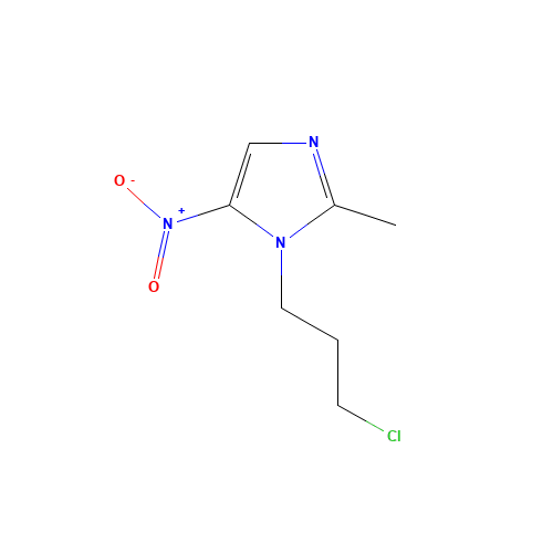 1-(3-chloropropyl)-2-methyl-5-nitroimidazole (CAS: 56894-29-2) - Related Chemical Product
