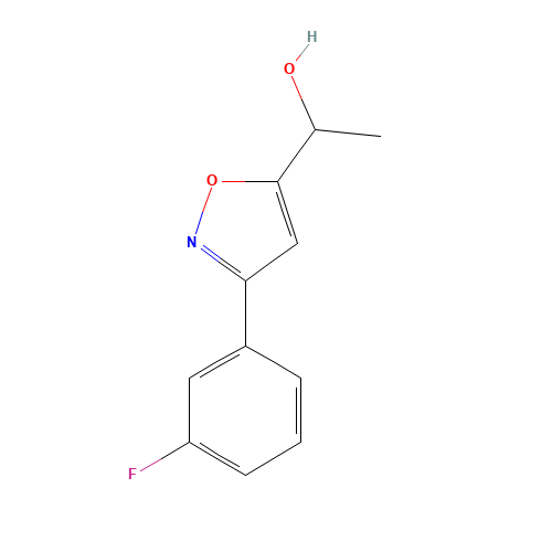 1-[3-(3-fluorophenyl)-1,2-oxazol-5-yl]ethanol (CAS: 889938-98-1) - Related Chemical Product