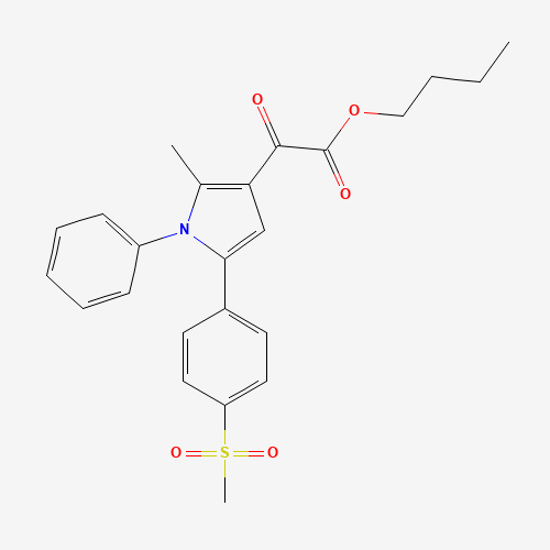 butyl 2-[2-methyl-5-(4-methylsulfonylphenyl)-1-phenylpyrrol-3-yl]-2-oxoacetate (CAS: 1005451-81-9) - Related Chemical Product