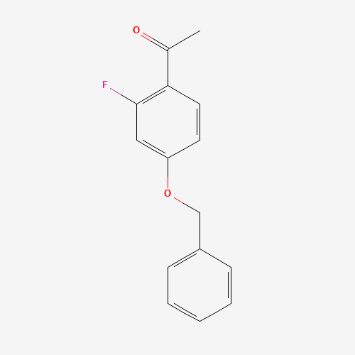 1-(2-fluoro-4-phenylmethoxyphenyl)ethanone (CAS: 119776-15-7) - Related Chemical Product