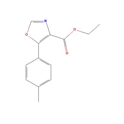ethyl 5-(4-methylphenyl)-1,3-oxazole-4-carboxylate (CAS: 885274-06-6) - Related Chemical Product