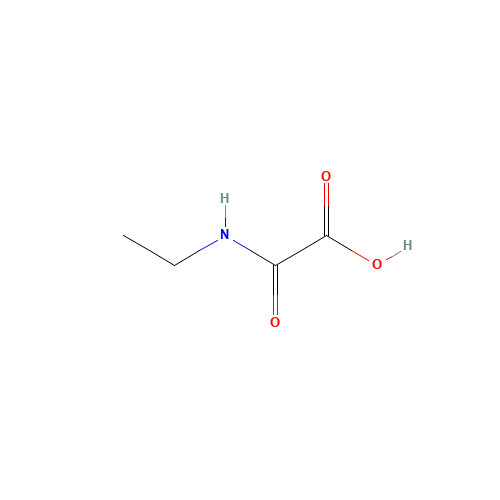 2-(ethylamino)-2-oxoacetic acid (CAS: 75235-35-7) - Chemical Structure and Molecular Formula 