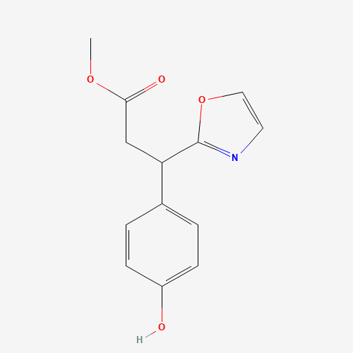 methyl 3-(4-hydroxyphenyl)-3-(1,3-oxazol-2-yl)propanoate (CAS: 916220-13-8) - Related Chemical Product