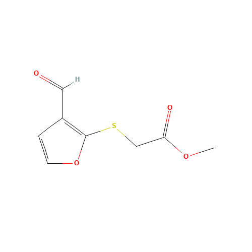 methyl 2-(3-formylfuran-2-yl)sulfanylacetate (CAS: 122321-35-1) - Related Chemical Product