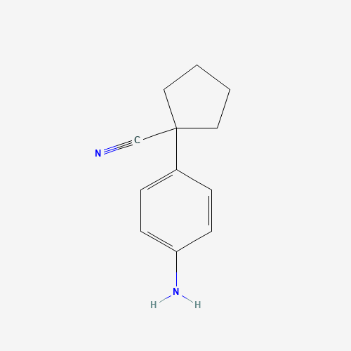 1-(4-aminophenyl)cyclopentane-1-carbonitrile (CAS: 115279-73-7) - Related Chemical Product