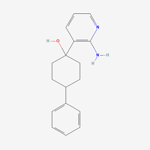 1-(2-aminopyridin-3-yl)-4-phenylcyclohexan-1-ol (CAS: 1358754-83-2) - Related Chemical Product