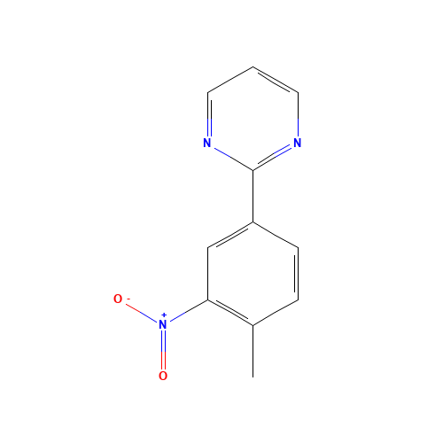 2-(4-methyl-3-nitrophenyl)pyrimidine (CAS: 1190891-71-4) - Related Chemical Product