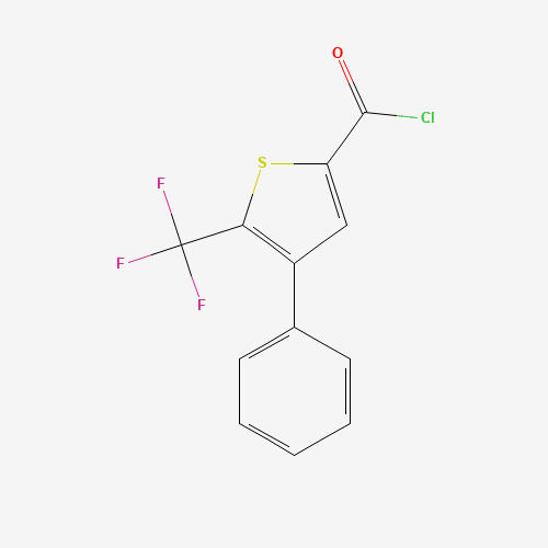4-phenyl-5-(trifluoromethyl)thiophene-2-carbonyl chloride (CAS: 208108-75-2) - Related Chemical Product