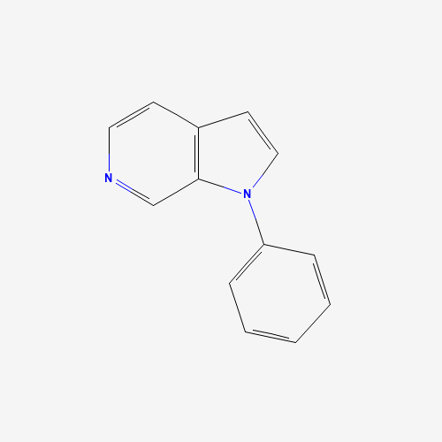 1-phenylpyrrolo[2,3-c]pyridine (CAS: 1175014-98-8) - Chemical Structure and Molecular Formula 