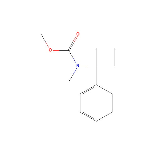 methyl N-methyl-N-(1-phenylcyclobutyl)carbamate (CAS: 850875-63-7) - Related Chemical Product