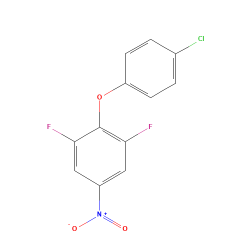 2-(4-chlorophenoxy)-1,3-difluoro-5-nitrobenzene (CAS: 549547-32-2) - Related Chemical Product