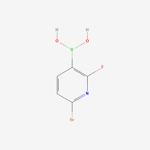 (6-bromo-2-fluoropyridin-3-yl)boronic acid (CAS: 910649-58-0) - Related Chemical Product