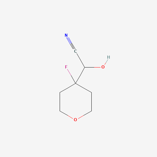 2-(4-fluorooxan-4-yl)-2-hydroxyacetonitrile (CAS: 1226507-95-4) - Related Chemical Product