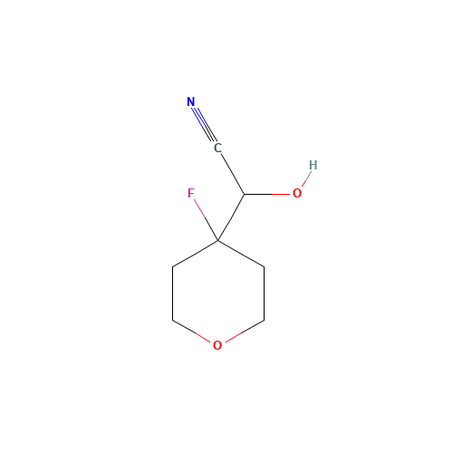 2-(4-fluorooxan-4-yl)-2-hydroxyacetonitrile (CAS: 1226507-95-4) - Related Chemical Product