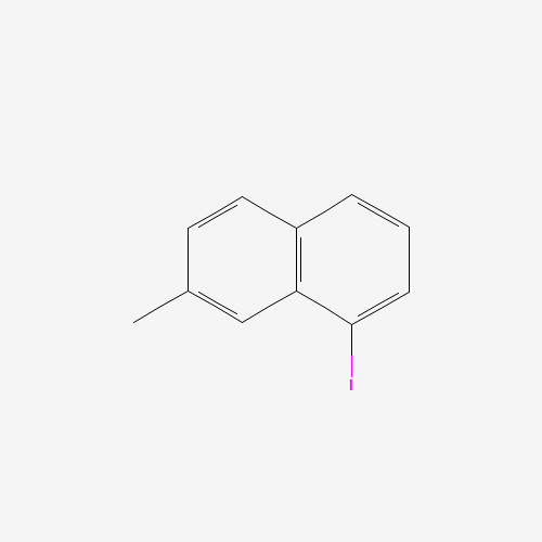1-iodo-7-methylnaphthalene (CAS: 70109-76-1) - Chemical Structure and Molecular Formula 