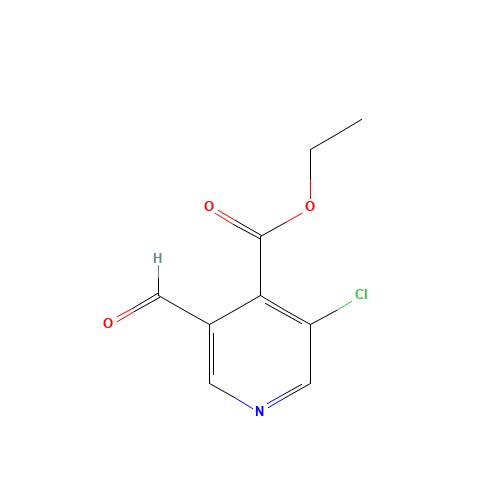 ethyl 3-chloro-5-formylpyridine-4-carboxylate (CAS: 1433204-22-8) - Related Chemical Product