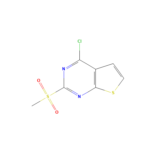 4-chloro-2-methylsulfonylthieno[2,3-d]pyrimidine (CAS: 598298-11-4) - Related Chemical Product