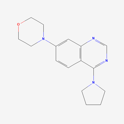 4-(4-pyrrolidin-1-ylquinazolin-7-yl)morpholine (CAS: 1334600-91-7) - Related Chemical Product