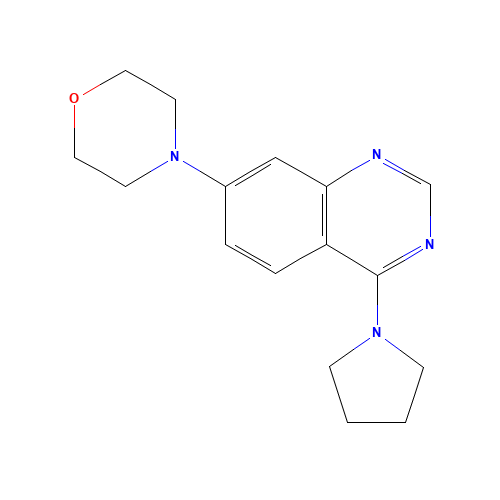 4-(4-pyrrolidin-1-ylquinazolin-7-yl)morpholine (CAS: 1334600-91-7) - Related Chemical Product