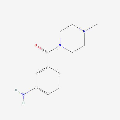 (3-aminophenyl)-(4-methylpiperazin-1-yl)methanone (CAS: 160647-73-4) - Related Chemical Product