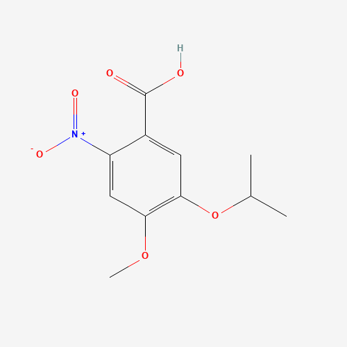 4-methoxy-2-nitro-5-propan-2-yloxybenzoic acid (CAS: 1313910-90-5) - Related Chemical Product