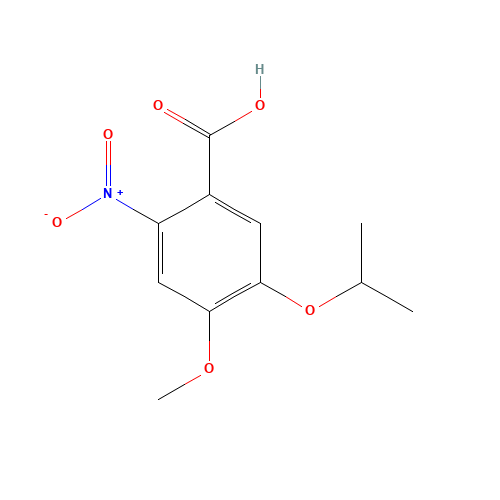 4-methoxy-2-nitro-5-propan-2-yloxybenzoic acid (CAS: 1313910-90-5) - Related Chemical Product