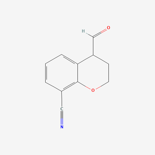 4-formyl-3,4-dihydro-2H-chromene-8-carbonitrile (CAS: 1374573-23-5) - Related Chemical Product