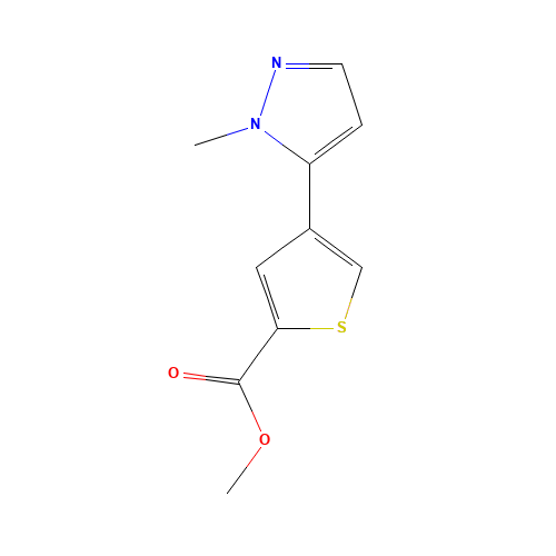 methyl 4-(2-methylpyrazol-3-yl)thiophene-2-carboxylate (CAS: 1047629-03-7) - Related Chemical Product