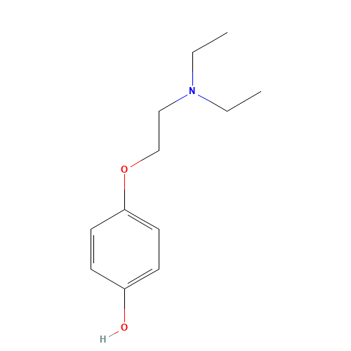 4-[2-(diethylamino)ethoxy]phenol (CAS: 23877-67-0) - Related Chemical Product